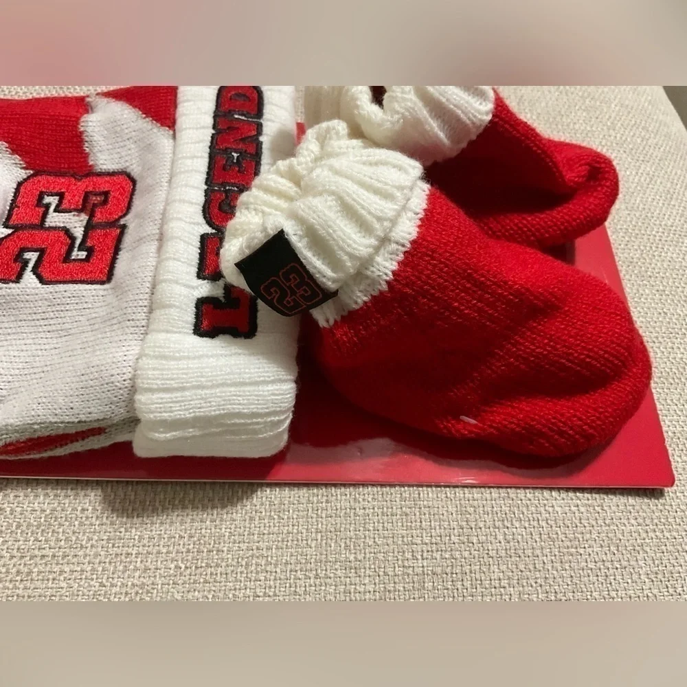 Legend 23 Baby Beanie and Bootie Set